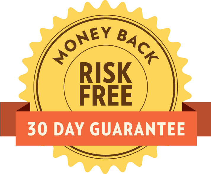 30 Day Money Back Guarantee — Risk free